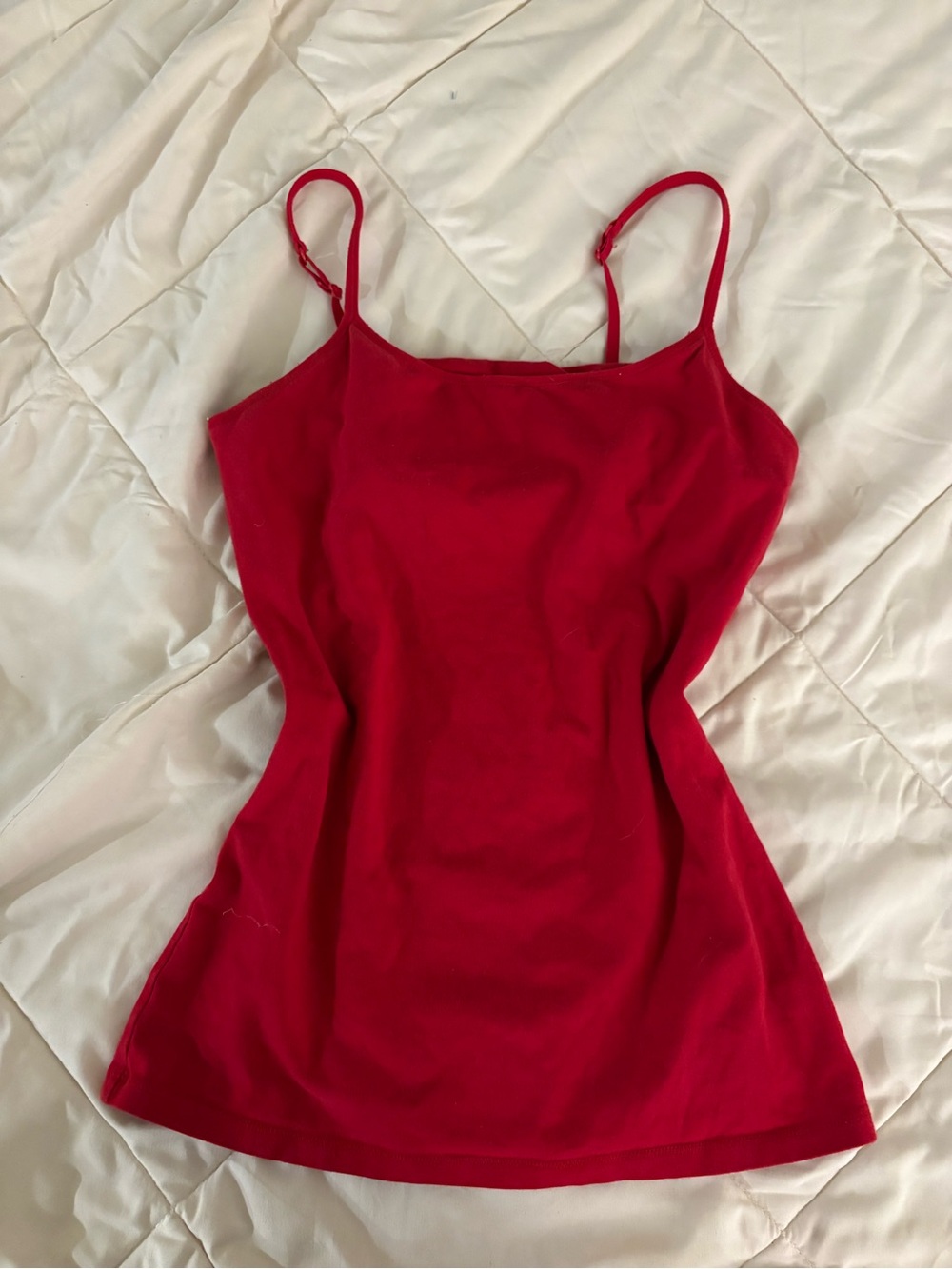 Express Red Spaghetti Strap Camisole